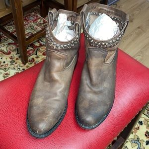 Frye Boots Diana Studded